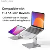 Other Computer Components Baseus laptop stand for Macbook Air Pro foldable aluminum vertical laptops with adjustable support for tablet stand Y240418