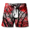 Men's Shorts 2024 Fashion Casual 3D Printed Jogging Summer Drawstring Hip-hop Slim Exercise Outside