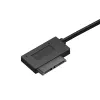 Levererar USB 2.0 till Mini SATA II 7+6 13Pin Adapter Converter Cable för Laptop CD/DVD ROM Slimline Drive PC Hardware Cables Adapters