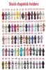 Favoris Cadeaux 72 Modèle Couleur Printing Néoprène Capsticle Hecteur Kelette de baume à lèvres Handy Solder Keychains Cloychains Case Pouche pour WO2679741