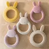 1pcs baby teether silicon toy ein kostenloses cartoon Kaninchen Krankenpflege Kinderkrankheiten Gesundheit Molar Kautgeborenes Accessoires 240407