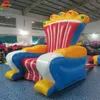 3mH (10ft) With blower Outdoor Activities free shipping kids royal inflatable throne chair with king N queen theme for children parties and events