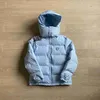 Hommes Down Parkas Trapstar Veste glacée bleu brodé Coldable détachable British Street Fashion UK Drop Livilar Apparel Vêtements