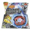 4D Beyblades B-X Toupie Burst Beyblade Spinning Top Meteo L-Dragago Rush Red BB-98-Starter Set With Launcher