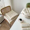 Pillow Futon Beautiful Buttock Japanese-Style Thickened Cloth Art Round Balcony Bay Window Tatami Solid Color Floor