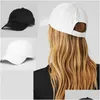 Czapki na zewnątrz Al Yoga Off-Duty Cap Trucker Baseball Haft Haft Haft Hard Man and Women Casual Holiday Sun Ochrony Hat UV Res Dhwu0