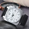 Bell and Ross New Bell Watchs Global Limited Edition Business Business Chronograph Ross Luxury Date Fashion Casual Quartz Mens Watch Bn02 Высокое качество