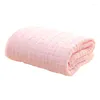 Dekens geboren mousseline swaddle baby beddengoed deken couverture voor bad towe