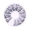 Decorações de arte da unha por atacado-1800pcs prata 1,5 mm de strass de decoração diamante glitter roda beleza manicure adesivos ongles ferramenta