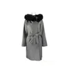 Designer jas dames jasjassen wolmengsels jassen trench jas met een vaste kleur dames slanke lange windbreaker wollen gzx8