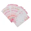 Sieraden zakjes bloem oorrang kaarten kaart roze papieren ketting display hang tag