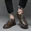 Casa-Schuhe klassische Männer für Hochzeit Schnüre-up Oxfords handgefertigte Herren Outdoor-Turnschuhe hochwertiger Vintage-Mann männlich