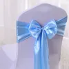 10100 st satinstol Bow Sashes Wedding Knots Ribbon Butterfly Ties for Party Event El Banket Home Decoration 240407