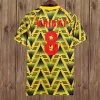 2002 2005 Henry Bergkamp Mens Retro Soccer Jerseys 94 97 V. Persie Vieira Merson Adams thuis weg 3e voetbalshirt Korte lange mouwen uniformen