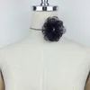 Choker Vintage Elegant Yarn Flower Colliers pour femmes Collier de chaîne de corde romantique Bijoux de mariage