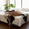 Carpets Luxury Premium Cow Print Style Rug Living Room Bedroom Carpet Home Decor Hand Wash Modern Cowhide Cushion Bedside Sofa Floor Mat