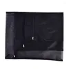 Laundry Bags 1pcs S/M/L Clothes Washing Machine Bag With Zipper Black Nylon Mesh Net Bra Protector Square Packaging