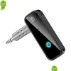 Bil Bluetooth -kit Nytt Bluetooth -kit -sändare Mottagare Trådlös adapter O STEREO AUX FÖR MUSIC HANDS HEADSET Drop Delivery Aut DH7UM ZZ