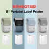 NIIMBOT B1 Label Mini Thermal Self-Hehhesive Printer BT Portable Labeller för mobil klistermärke Fickfärg Maker Printing ER