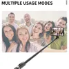 Selfie monopods roreta 2024 yeni bluetooth selfie sopa katlanabilir kablosuz tripod ile bluetooth deklanşör ile monopod iPhone için canlı fotoğraf y240418