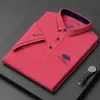 Marque haut de gamme Paul Paul à manches à manches courtes Men Polo Bee Polo 100% Coton Business Colorde Summer Comean Summer Men's Clothing A1