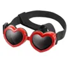 Dog Apparel Pet Sunglasses Heart Shape With Adjustable Belt Eye Protection Goggles Eyewear For Pos Props Puppy Dogs Doggy