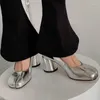 Sandaler jozhamta storlek 34-40 kvinnor slingback äkta läder spännband höga klackar skor 2024 mode nära to office lady klänning