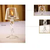 Kerzenhalter romantische Hochzeitsdinner Dekor Klassische Kristall transparent Glastürmen MARIAGE Candlestick Bar Party Home Home