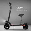 N8 Scooter électrique Scooter de haute qualité 11 pouces hors route pneus des concepts d'absorption multi-chocs avec un feu de frein à LED arrière à double suspension à double suspension