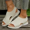 Casual Shoes Summer Beach Sandal For Men Round Toe Solid Color Plus Size Sports Slippers Outdoor Lightweight Sandalias