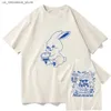 Tシャツの子供のデザイン男の子と女の子のための100％ピュアコットンTシャツkawaii服新しいジーンズ短袖トップチャイルドファンTシャツQ240418