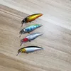Mini Sinking Minnow Wobblers Fishing Lures 4.8cm 3.3g Trout Artificial Plastic Hard Bait Jerkbait Crankbait Bass Fishing Tackle