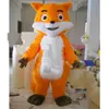 Orange Cat Mascot Costume Top Cartoon Anime Postacie Karnawał unisex dorośli rozmiar świątecznych urodzin impreza na świeżym powietrzu