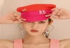 Berets 2022 Brand Designer Spring Summer Caps Women Twocolored Sboy Cap CrystalEmbellished Satin Baker Boy Hat5020840