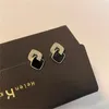 Boucles d'oreilles étalon 1/2/3 Paints noir durable et robuste paquet individuel bijoui bijourie élégant simple