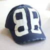 Fashionable Sun Hat Children Hipster British Spring Summer B-letter Graffiti Baseball Cap for Men Worn Out To Make Old Sun Caps 240418