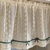 Curtain Crochet Valance pour le traitement de la fenêtre de la cuisine