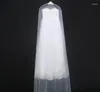 Storage Bags 50pcs High Grade Transparent Wedding Dress Dust Cover Soft Tulle Garment Bridal Gown Net Yarn Bag 160cm 180cm