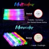 12/15/30/60Pcs RGB LED Glow Bulk Party Supplies Colorful LED Glow Sticks Foam Stick Cheer Tube Dark Light Birthday Wedding 240417