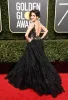 2024 Golden Globe Awards Lace Prom Dresses Sheer Bateau Neck Backless Evening Gowns Tiered Laura Marano Red Carpet Formell klänning