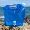 Sacs d'eau extérieurs pliables portables Camp de consommation d'alcool de cuisson Picnique BBQ Contauteur à eau sac Carrier Car 5L / 10L