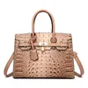 hot tote bag Crocodile Print Women Handbags Purse Tote Bags Adjustable Strap Top Handle Bag Large Capacity Crossbody Bags Work Travel Gift