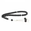 Strand Feito à mão 33 Bread Tasbih Bracelets de mão Meditação de pulseira de bracelete de renda de cristal Acessórios religiosos de jóias