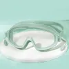 Outdoor Swimming Goggles AntiFog Wide View Scuba Diving Glasses with Earplugs for Adult Youth Water Sports 240409