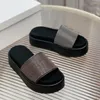 Slippers Summer Plateforme en cuir authentique confortable