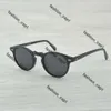 Oliver People Okulary przeciwsłoneczne Designer dla kobiet męskie okulary przeciwsłoneczne Outdoor Modna eksplozja retro Małe szklanki ramy Para Lunettes Persona Oliwki Oliwki Ov 351