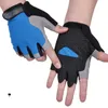 Sommarmän/kvinnor fitnesshandskar Gym Viktlyftning Cykel Yoga Bodybuilding Training Thin Breattable Non-Slip Half Finger Gloves