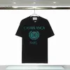 Casablanca Summer Nuova t-shirt a maniche corta a maniche corta t084