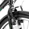 Bicicletas 700C Híbrido Bike Step-Over/Step-through Frame Commuter City Bike Shimano 7 Speeds Cruiser Bicyc for Men Women L48