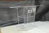 Cheap Transparent Acrylic Podium Pulpit Lectern Clear Plexiglass Podium Organic Glass Church Pulpit9787956